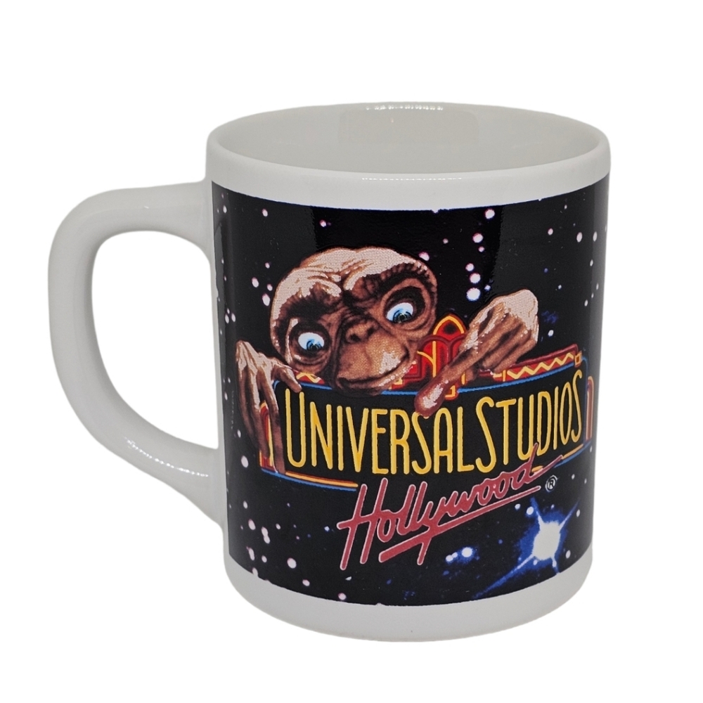 Vintage 1991 E.T. Universal Studios Hollywood Coffee Mug Made In Japan EUC *RARE